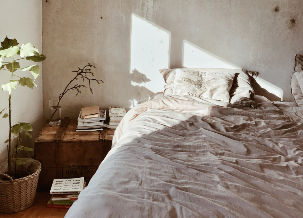 Schlaflosigkeit Bett Interior