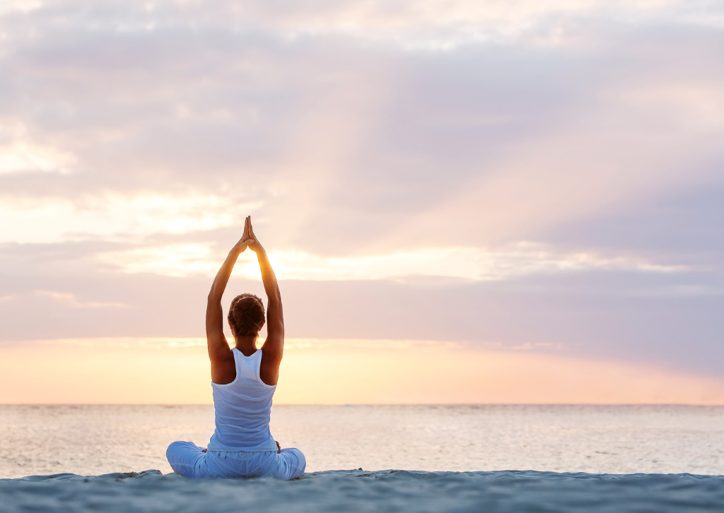 Stress abbauen mit Yoga & Meditation