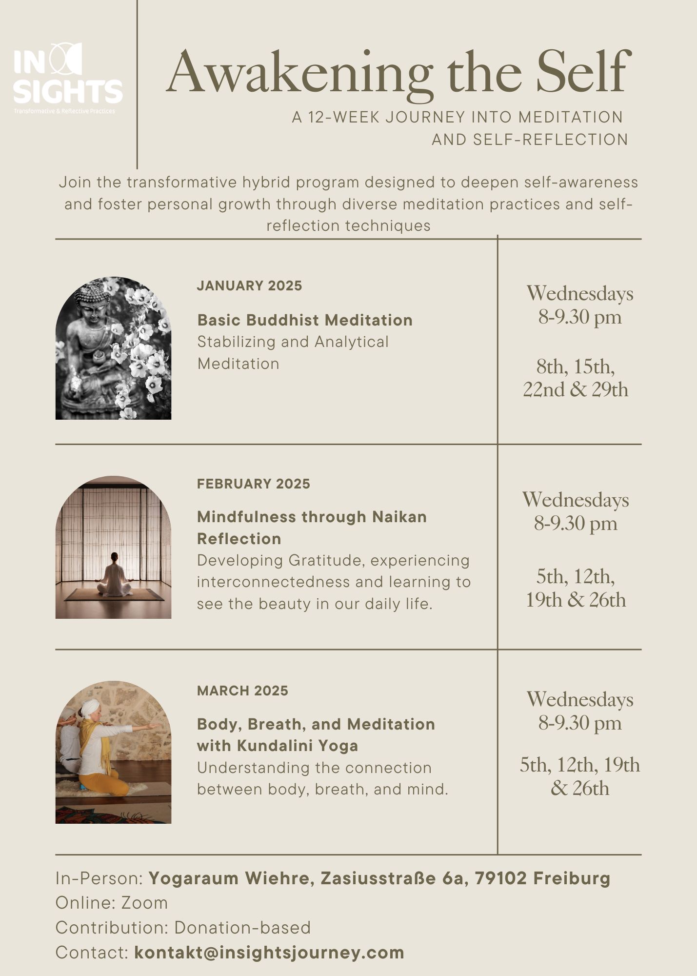 Awakening the self: 12-week Program | calmbase